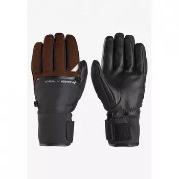 Водонепроницаемые лыжные перчатки Zanier, черный