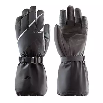 Водонепроницаемые лыжные перчатки Zanier, черный