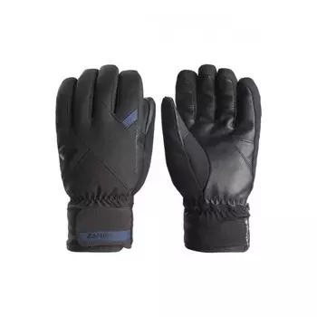 Водонепроницаемые лыжные перчатки Zanier, черный
