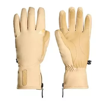 Водонепроницаемые лыжные перчатки Zanier, коричневый