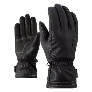 Водонепроницаемые лыжные перчатки Ziener, черный