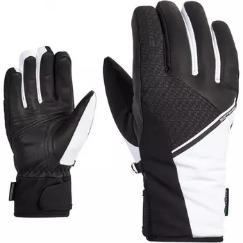 Водонепроницаемые лыжные перчатки Ziener, черный