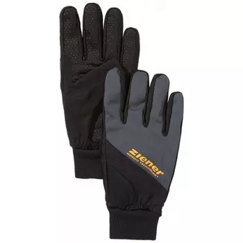 Водонепроницаемые лыжные перчатки Ziener, серый