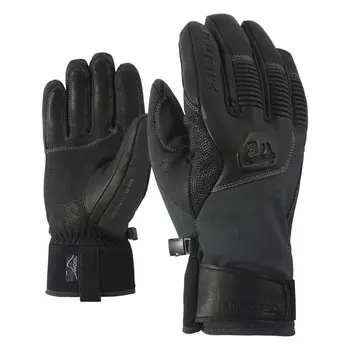Водонепроницаемые лыжные перчатки Ziener, серый