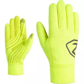 Водонепроницаемые лыжные перчатки Ziener, желтый