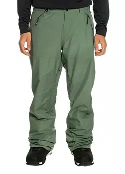 Водонепроницаемые мужские брюки для сноуборда Mission Gore-Tex Quiksilver, зеленый