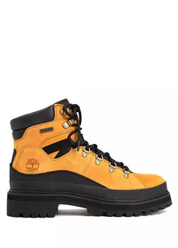 Водонепроницаемые мужские кожаные ботинки средней шнуровки Timberland
