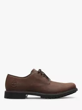 Водонепроницаемые оксфордские туфли stormbuck с простым носком Timberland, темно-коричневый
