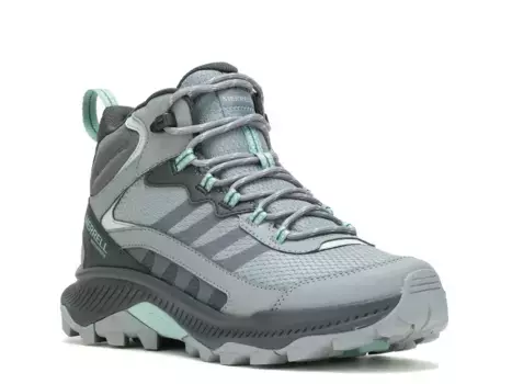 Водонепроницаемые походные ботинки Merrell Speed Strike 2 — женские, цвет сине-серый