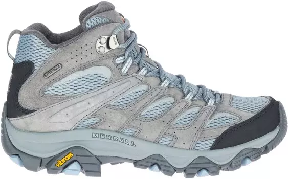 Водонепроницаемые походные ботинки Moab 3 Mid – женские Merrell, синий