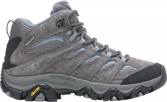 Водонепроницаемые походные ботинки Moab 3 Mid – женские Merrell, серый