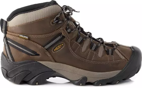 Водонепроницаемые походные ботинки Targhee II среднего размера — мужские KEEN, коричневый