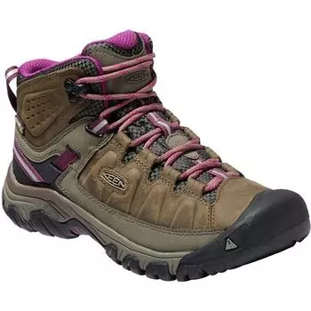 Водонепроницаемые походные ботинки Targhee III Mid женские KEEN, цвет Weiss/Boysenberry