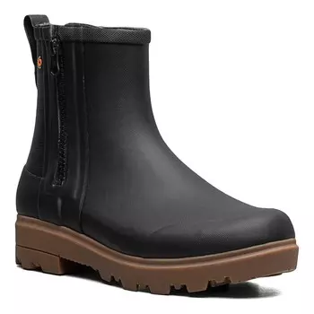 Водонепроницаемые сапоги-дождевики Holly с боковой молнией Bogs, черный