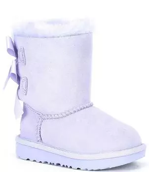 Водонепроницаемые сапоги UGG для девочек Bailey Bow II (для младенцев), фиолетовый