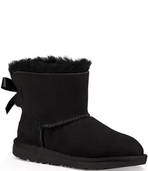 Водонепроницаемые сапоги UGG для девочек Mini Bailey Bow II (для младенцев), черный