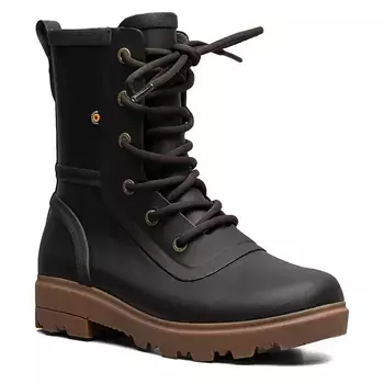 Водонепроницаемые высокие ботинки Holly на шнуровке Bogs, черный