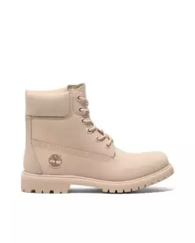 Водонепроницаемые женские ботинки Timberland Premium 6 дюймов бежевого цвета, бежевый