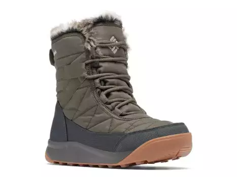 Водонепроницаемые зимние ботинки Columbia Minx, цвет Alpine Tundra Army Green