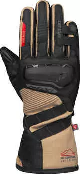 Водонепроницаемые зимние мотоциклетные перчатки Pro Ragnar Ixon, черный/песочный