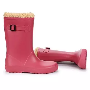 Водонепроницаемые зимние сапоги для девочек и мальчиков Splash Euri Borreguito W10260 IGOR, цветок граната