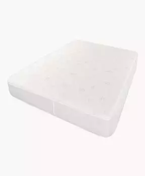 Водонепроницаемый чехол для матраса из искусственного шелка из бамбука, King Superior, белый