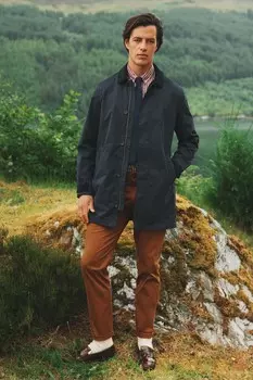 Водонепроницаемый плащ Sandford Joules, синий