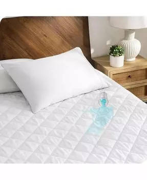 Водонепроницаемый стеганый наматрасник Bare Home, белый