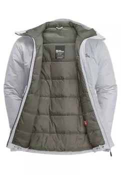 Водонепроницаемый WISPER INS JKT M Jack Wolfskin, серый