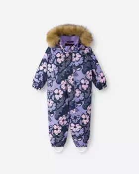 Водонепроницаемый зимний комбинезон для малышей Lappi Reima, цвет Blooming Lilac