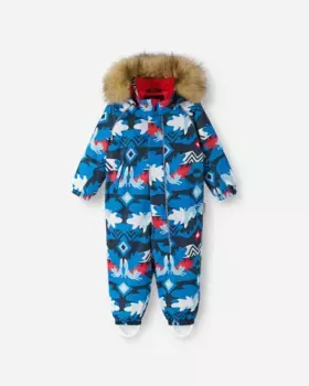 Водонепроницаемый зимний комбинезон для малышей Lappi Reima, цвет Bright Blue