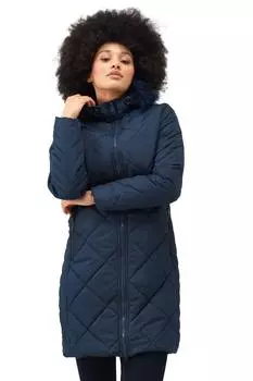 Водоотталкивающая длинная куртка Fritha II Thermoguard Regatta, синий