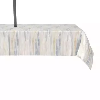 Водоотталкивающая, для наружного использования, 100 % полиэстер, 60x120 дюймов, естественный мазок кисти