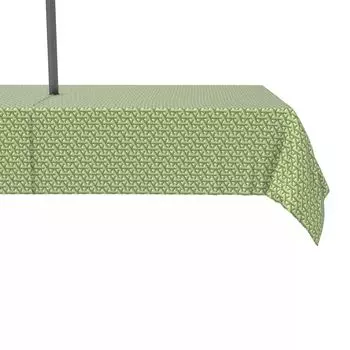 Водоотталкивающая, для наружного использования, 100% полиэстер, 60x120 дюймов, переплетенная зеленая плетеная ткань.