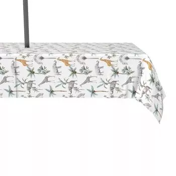 Водоотталкивающая, для наружного использования, 100% полиэстер, 60x120 дюймов, тропические джунгли