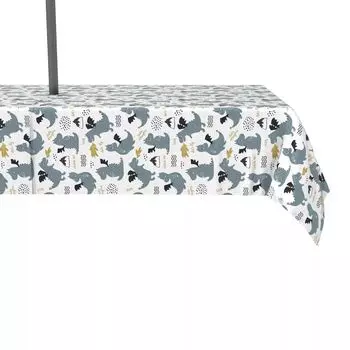 Водоотталкивающая, для наружного применения, 100 % полиэстер, 60x84 дюйма, Dragons Design