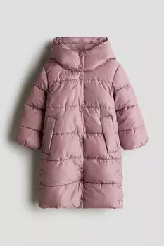 Водоотталкивающая куртка-пуховик H&M, розовый