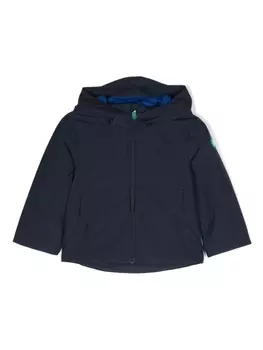 Водоотталкивающая куртка с капюшоном Save The Duck Kids, синий