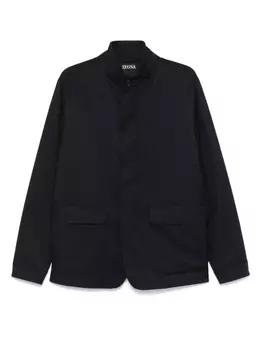 Водоотталкивающая куртка Zegna, синий