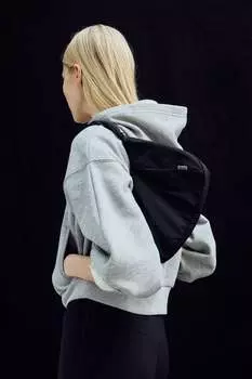 Водоотталкивающая мини-спортивная сумка H&M, черный