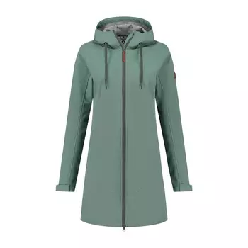 Водоотталкивающая походная куртка - эластичная - для женщин - Jack Sunniva TRAVELIN' OUTDOOR, цвет gruen