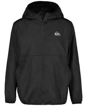 Водоотталкивающая ветровка Big Boys Overcast Quiksilver, черный