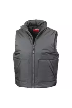 Водоотталкивающая ветрозащитная куртка на флисовой подкладке Result, серый