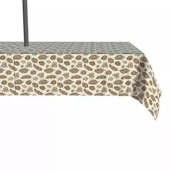 Водоотталкивающее покрытие, для наружного использования, 100 % полиэстер, 60x104 дюйма, Vintage Winter Pines