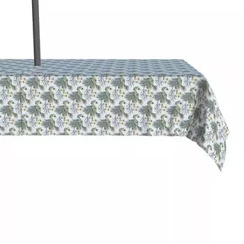 Водоотталкивающее покрытие, для улицы, 100 % полиэстер, 60x84 дюйма, Holiday Birds and Bells.