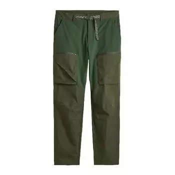 Водоотталкивающие брюки H&amp;M Regular Fit Water-repellent Shell Pants, темно-зеленый хаки