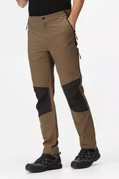 Водоотталкивающие прогулочные брюки Isoflex 'Questra V' Regatta, коричневый