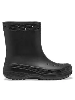 Водоотталкивающие сапоги Crocs Classic Rain Boot, черный