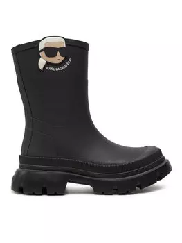 Водоотталкивающие сапоги KARL LAGERFELD Trekka, черный