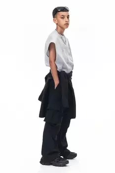Водоотталкивающие спортивные брюки H&M, черный